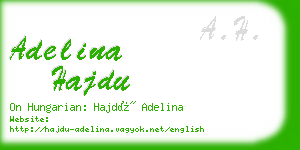 adelina hajdu business card